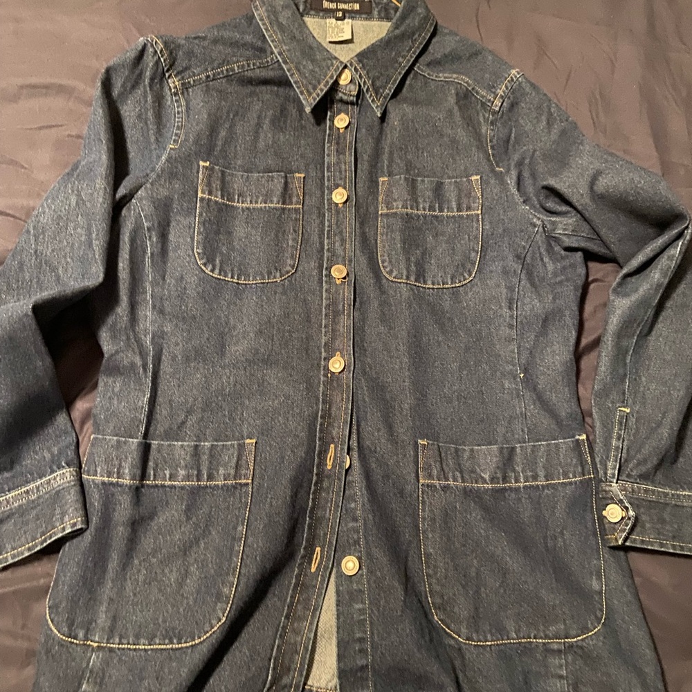 Jean blazer